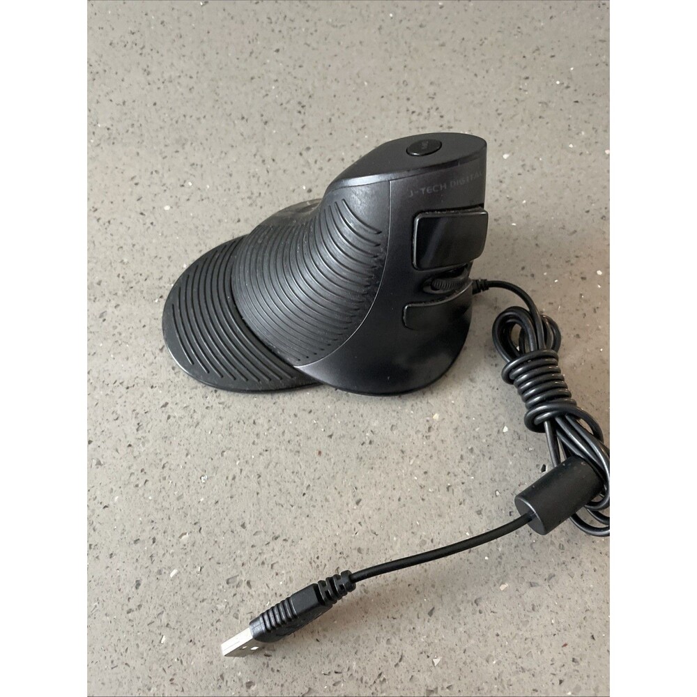 J-Tech Digital Wireless Vertical Mouse Ergonomic USB with Adjustable Sensitivity